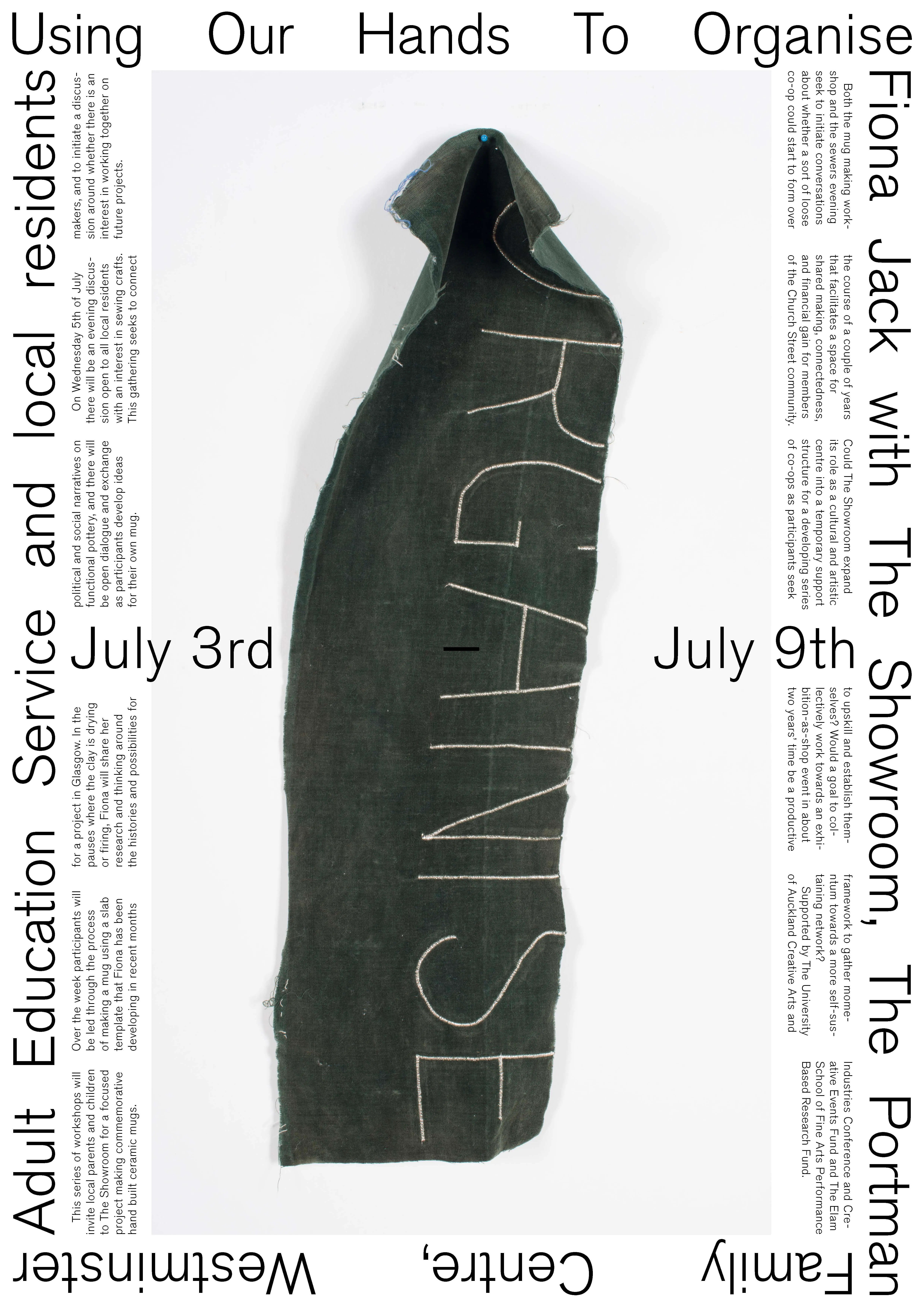 Using Our Hands to Organise